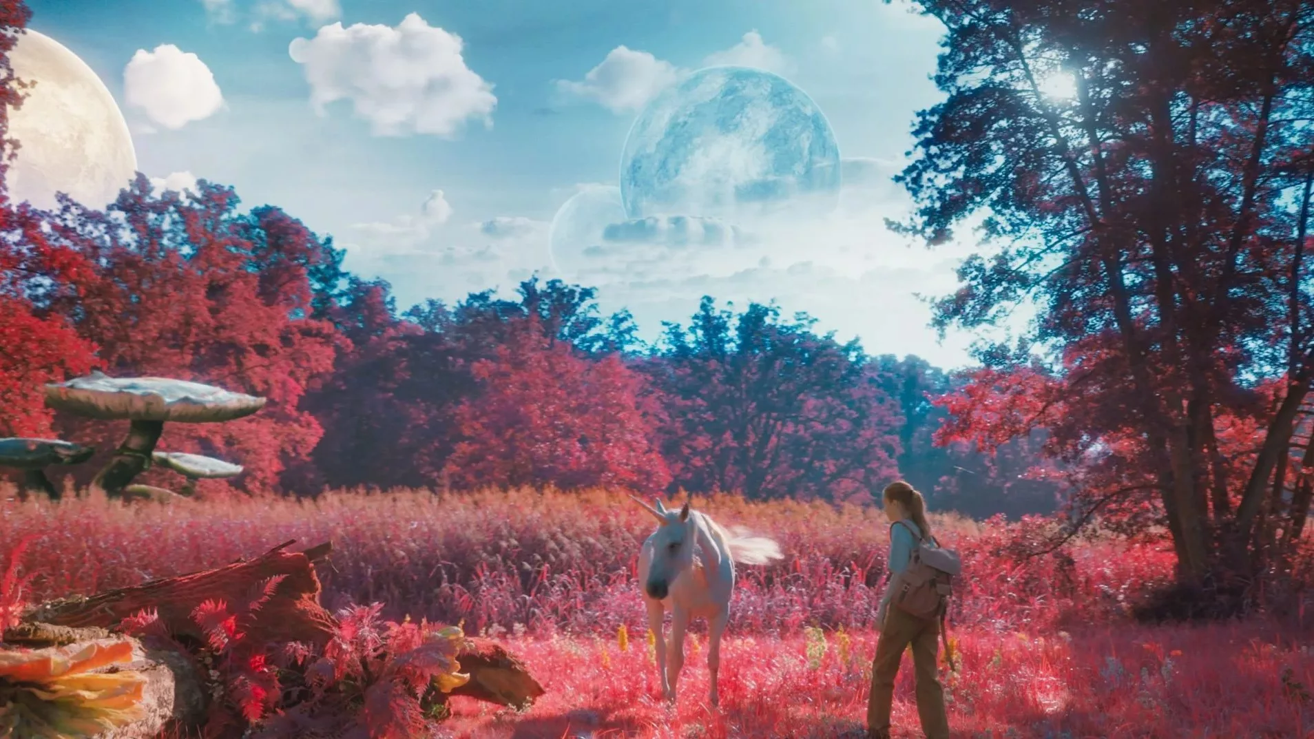 Kadr z filmu "Akademia Pana Kleksa" z 2024 roku w reżyserii Macieja Kawulskiego