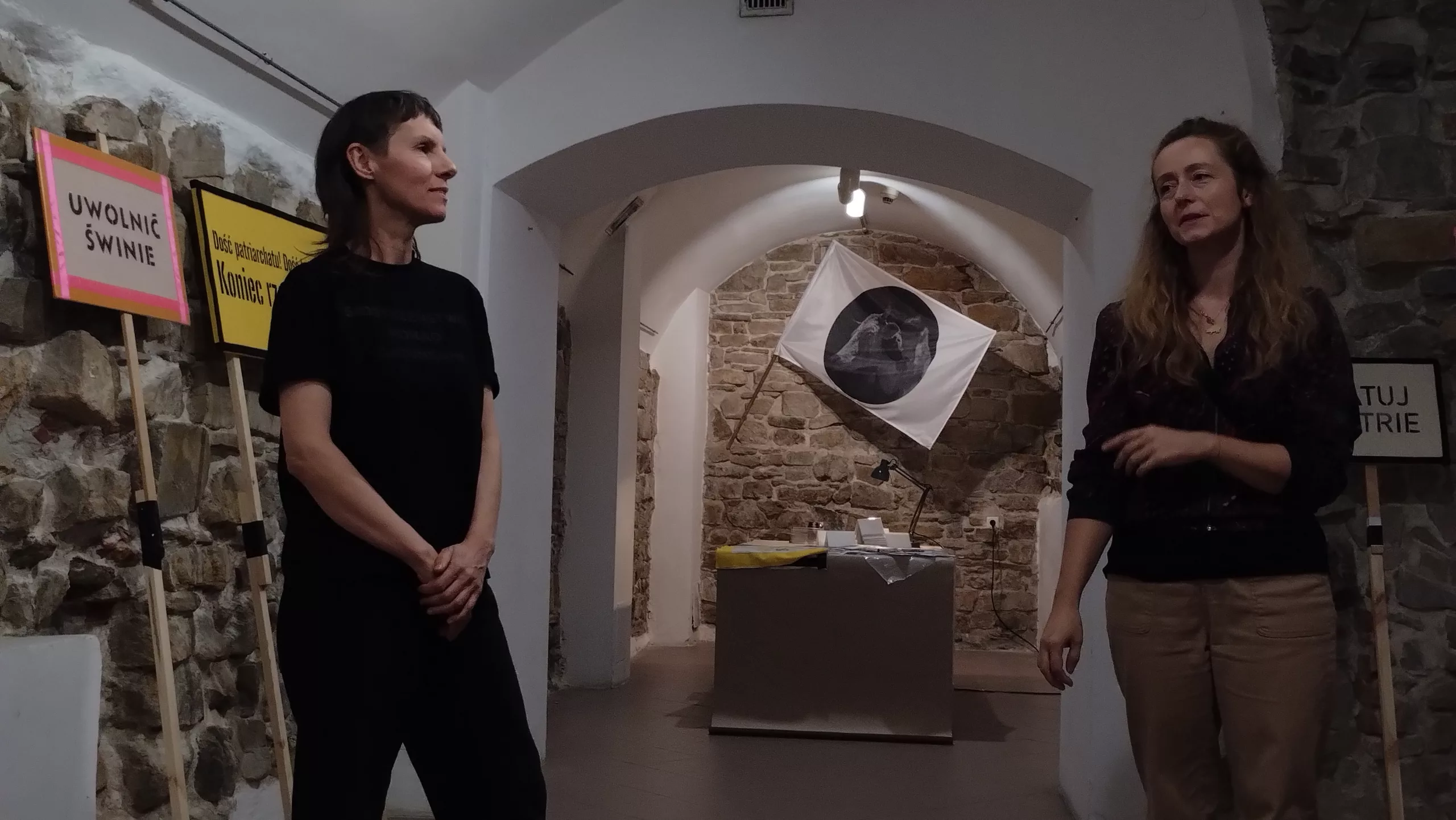 Wystawa Michaliny W. Klasik i Elwiry Sztetner w galerii Pod Ratuszem.