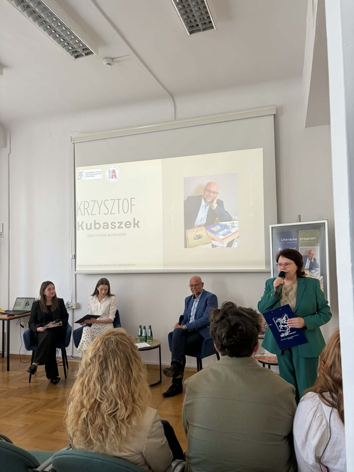 Wieczorek autorki z Krzysztofem Kubaszkiem
