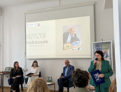 Wieczorek autorki z Krzysztofem Kubaszkiem