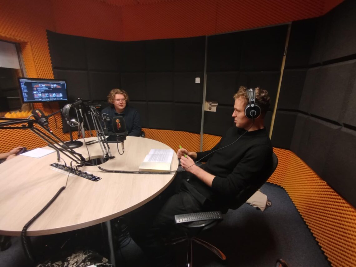 Spotkanie i wywiad w Studiu Podcastowym Feniks